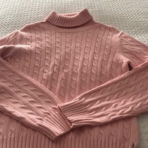 Tommy Hilfiger Turtle neck pink sweater